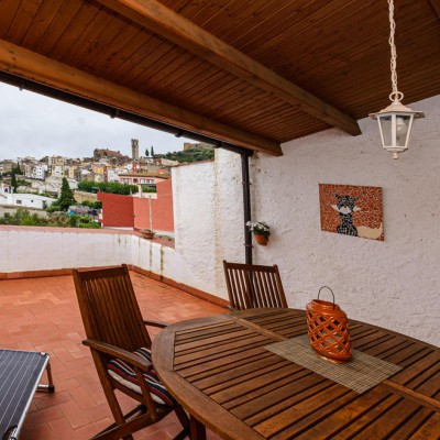 terraza Casa La Cenia